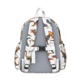 thumbnail image 3 of Cute Dinosaur Pattern Backpack for School,Cute School Bag,Schoolbag with Adjustable Shoulder Straps & Padded Back,13.4"x11"x4.7", 3 of 6
