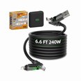 thumbnail image 1 of wonima44 4 in 1 Charging Cable, 6.6Ft Type C to Type C Cable, 240W Fast Charger for iPhone 17/16/15 Pro Plus Pro Max, for iPad MacBook Pro/Air, Laptops - Multi Charging Cable with USB-A, 1 of 1