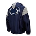 thumbnail image 5 of Men's Mitchell & Ness Navy Penn State Nittany Lions Team 3.0 Anorak Half-Zip Hoodie, 5 of 6