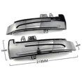 thumbnail image 4 of Dynamic Led Turn Signal Rearview Mirror Indicator Blinker Light For Mercedes Benz W204 W176 W212 CLA A B C E S GLA Class, 4 of 5