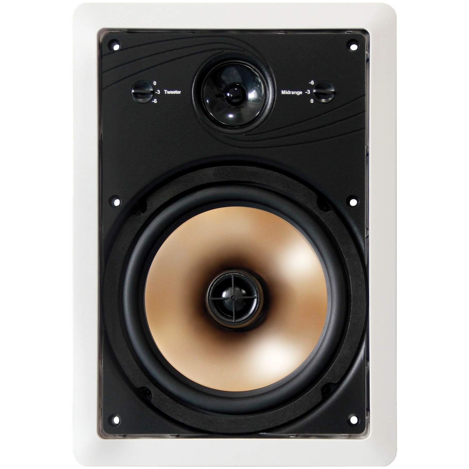 Bic America HT8W 8" 3-way Acoustech Series In-wall Speakers - image 2 of 8