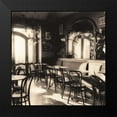 thumbnail image 2 of Blaustein, Alan 12x12 Black Modern Framed Museum Art Print Titled - Caffe Montepulciano, 2 of 5