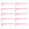 thumbnail image 3 of Regla de microblading para cejas, 10 unidades, 150 mm, para maquillaje de cejas, herramientas de medición de posición para principiantes y profesionales, color rosa, 3 of 14