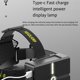 thumbnail image 5 of Greeniant Faro delantero lámpara pesca Camping recargable Sensor potente luz al aire libre impermeable linterna correr escalada Estufas de camping Negro P36 Greeniant OD030616-04, 5 of 6