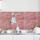 thumbnail image 5 of 1/5/10 piezas de pegatinas de pared 3D de mosaico verde, despegables y adhesivas, para panel de pared, autoadhesivas, mate, para azulejos contra salpicaduras, para cocina y baño, 5 of 5