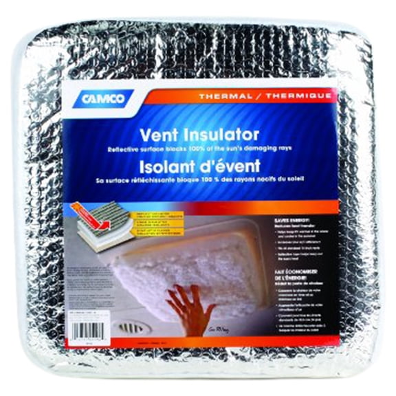 Camco RV Vent Insulator Cover with Reflective Fits x (45192)