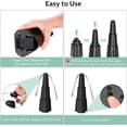 thumbnail image 5 of Fly Fans for Tables, Fly Repellent Fan for Indoor/Outdoor, Food Fans to Keep Flies Away for Party, BBQ, Home, Picnics, Travel, Portable and Easy Use 6 Pack (Black), 5 of 5