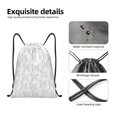 thumbnail image 4 of Lukts Poodle Dog Pattern Drawstring Backpack Bag Sport Gym Sackpack,String Backpack Sport Bag Sack,Cinch Tote Gym Backpack-Medium, 4 of 6