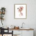 thumbnail image 3 of Stupell Industries Contemporary Flowing With Petals Portrait Gold Floating Frame Canvas Art, 17 x 21, by Svetlana Aleynikova, 3 of 8