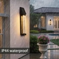 thumbnail image 2 of 1 Uds 2,5w Luz de Pared Solar Impermeable Al Aire Libre IP65 Decoración de Jardín Mazorca Lámpara de Pared Led para Balcón Terraza Patio Villa, 2 of 5
