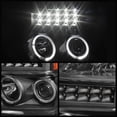 thumbnail image 3 of For 08-10 Ford F-250 F250 Super Duty TD LED Halo Projector Headlights (Black) TD-PRO-JH-FS08-LED-BK, 3 of 3