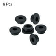 thumbnail image 3 of 6Pcs T Shape Rubber Grommet Mount Dia 23mm ID 13mm H 15mm Seal Protection Hole Plugs Cable Pipe Black, 3 of 5