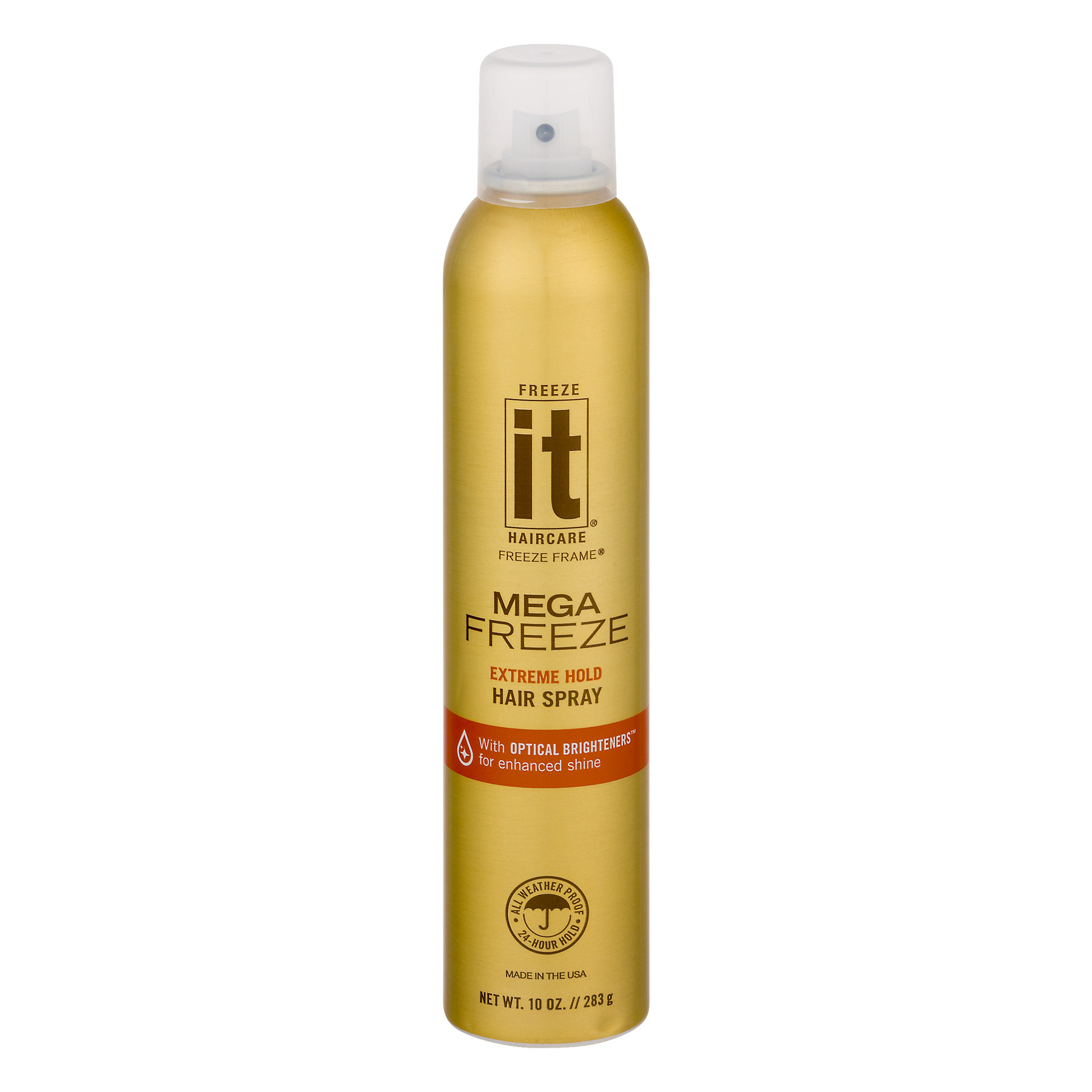 Freeze It Haircare Freeze Frame Hair Spray Mega Freeze Extreme Hold, 10.0 oz