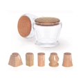 thumbnail image 1 of 32pcs Chair Leg Covers Furniture Sofa Leg Caps Floor Protector With Felt Pad, 1 of 5