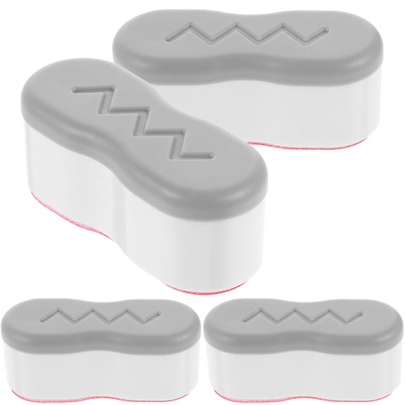 BESTOYARD 4Pcs Toilet Seat Rubber Buffers Cushioning Pads for Floor Use Multi Color