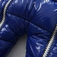 thumbnail image 6 of Snowsuit Gift for Toddle boys Infant Baby Boys Girls Winter Snowsuit Romper Hoodied Footie Outwear Toddler Jumpsuit Down Coat Jacket + Gloves Save Big, 6 of 9