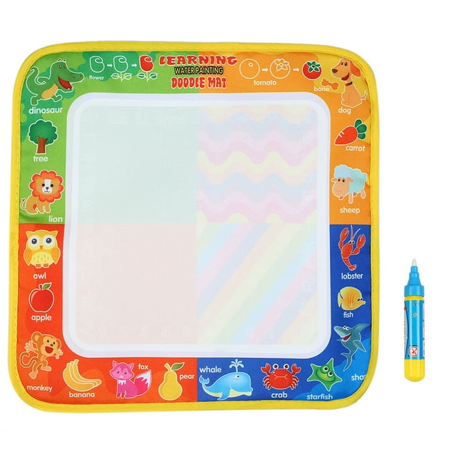 Tablero de estera de dibujo de agua no tóxico Pintura y escritura Doodle con