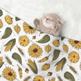 thumbnail image 2 of Disketp Cartoon Corn Pumpkin Sunflower Dog Blanket/Bed Cover for Dogs and Cats,Puppy Essentials-Medium, 2 of 8