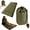 Green 1PC, variant on 2-Pack Blanket, Sleeping Bag, Emergency Sleeping Bag Survival, Waterproof, Compact Lightweight, Emergency Mat for Survival Kit Car Camping Gear Hiking Go (2, Green)