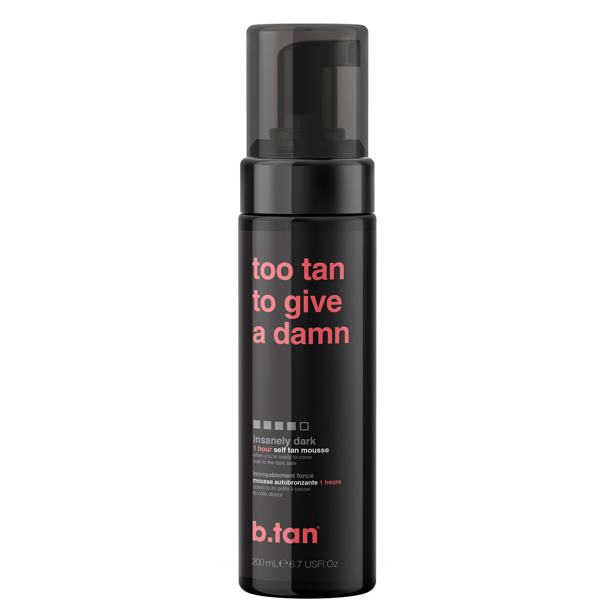 B.Tan Too Tan to Give a Damn, Self Tan Mousse, 6.7 fl oz