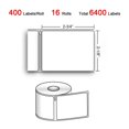 thumbnail image 4 of 16 Rolls 6400 Labels 2-1/8" x 2-3/4" Direct Thermal Labels Replacement Compatible for DYMO 30258, Misofuki Barcodes Address Postage Label Compatible with DYMO Labelwriter 450, 450 Turbo, 4XL Printers, 4 of 15