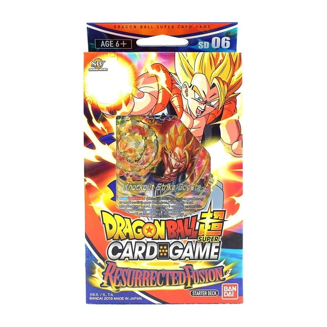 Juego de Cartas BANDAI Dragon Ball Super Resurrected Fusion Deck