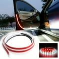 thumbnail image 3 of SUTENGDA 1pc Universal Fit LED Car Door Safety Light Strip  12V Dual-Color Anti-Collision Warning Lamp  Waterproof Adhesive Tape for Vehicle Door Edge Decoration  No Battery Required, 3 of 7