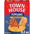 thumbnail image 3 of (2 pack) Town House FlipSides Original Oven Baked Crackers, Salty Snacks, 9.2 oz, 3 of 15