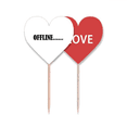 thumbnail image 1 of Stylish Characters Offline Toothpick Flag LOVE Heart Lable Cupcake Pick, 1 of 4