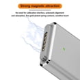 thumbnail image 5 of Kebiory 100W USB-C to Magnetic 3 Charger Adapter for MacBook Pro 2021-2023 (M1/M2) & MacBook Air 2022-2023 (M2) (Silver,2 Pcs), 5 of 7