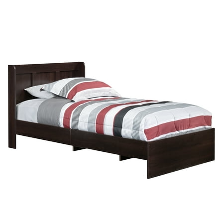 Sauder Parklane Platform Bed, Twin, Multiple Finishes, with (Best Bed Furniture Stores)