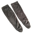 thumbnail image 1 of Calentador de piernas de felpa, calcetines hasta la para mujer, calcetines cómodos para dormir, medias de invierno, calcetines hasta el muslo Gris Yinane Calentadores de piernas de felpa, 1 of 8