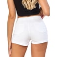 thumbnail image 4 of VIPONES Women's Denim Jeans Shorts High Waisted Stretchy Sexy Butt Lifting White Hot Summer Shorts for Women 2026 Trendy Outfits(304,XXL), 4 of 5