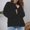 Black, variant on DuoJiaJ Sweaters for Women Crewneck Pullover Oversized Drop Shoulder Sweater Long Sleeve Classic Casual Cozy Tops Black L