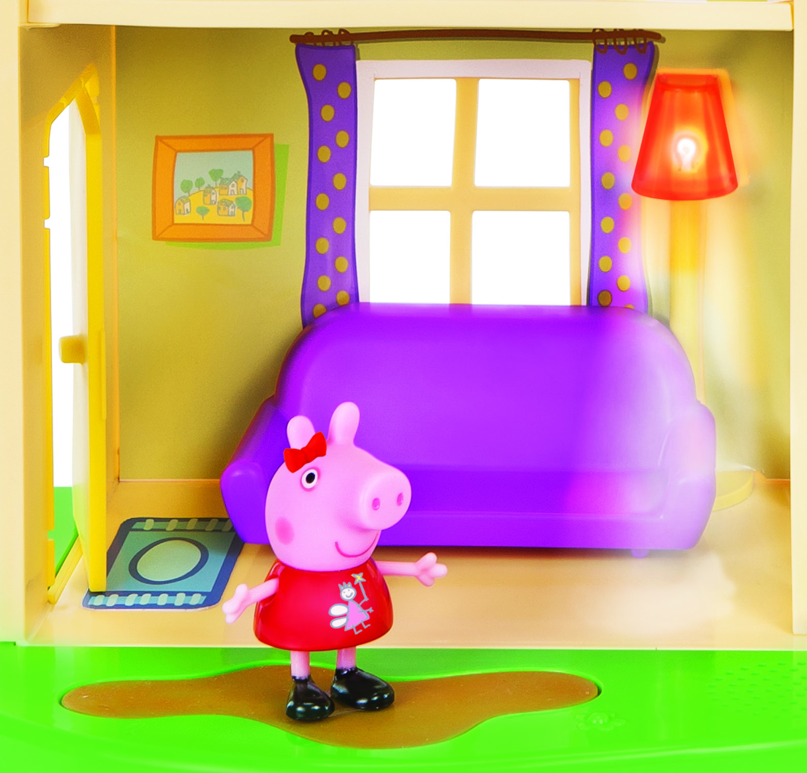 Peppa Pig Lights and Sounds Family Home Playset - image 5 of 11