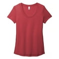 thumbnail image 6 of Yellow Rooster Women's Flex Scoop Neck Female T-Shirt Heathered Red XS, 6 of 7