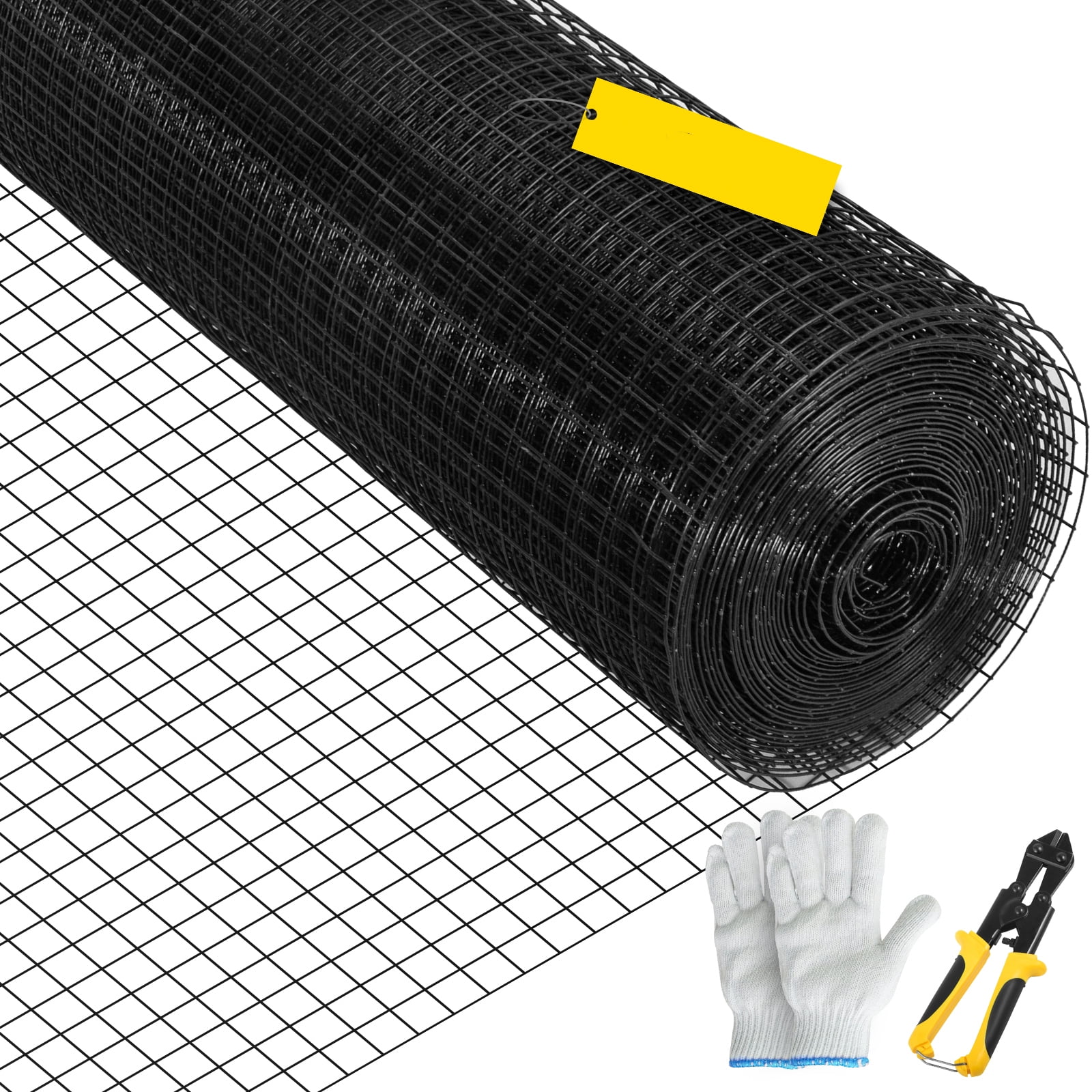 KFFKFF HARDWARE FABRIC 24 "x100' 16 Gauge & Mesh Size 1" Hot Dipped Galvanized Post Welded Heavy Duty Welded Wire Mesh Fencing