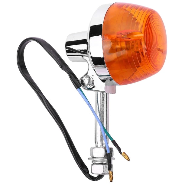 2x luz para Honda Ct90 Xl100 Cb350 Cm400 Cb450 Cb750 luz de señal de giro
