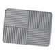 thumbnail image 1 of Tapete de silicona para secar platos, tapete multifuncional resistente a altas temperaturas, para cortar Gris claro, 1 of 9