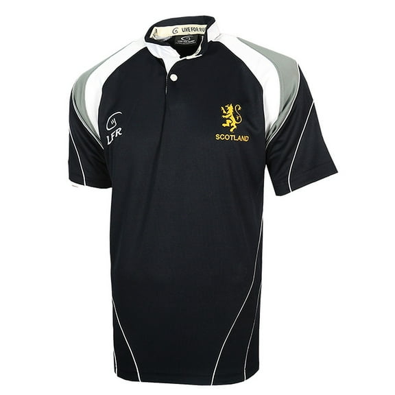 Malham Scotland Rampant Lion Breathable Rugby Shirt