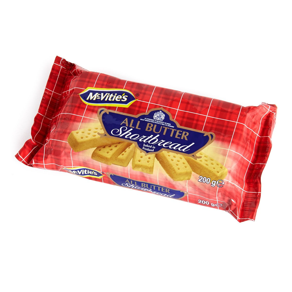 McVities All Butter Shortbread Cookies, 7 Oz