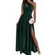 thumbnail image 5 of Newway Wedding Sexy One Shoulder Summer Dress For Women Long Elegant Evening Sleeveless High Slits Party Swing Maxi Dresses, 5 of 5