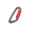 thumbnail image 1 of Climbing Carabiner Clips,  High Strength Light Weight D-Type   For Mountain Climbing For Cave Rock Climbing Silver, 1 of 8