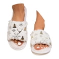 thumbnail image 4 of FUZHIQ Cozy Furry House Slippers for Women/men Soft-Lightweight House Slipper Bedroom Furry Fuzzy House on Indoor Outdoor Shoes for Indoor Outdoor Wear, 4 of 8