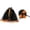 Orange, variant on Halloween Goose Costume Set, 5 Inch Witch Cape with Matching Decorative Hat, Festive Fall Ornament for Desktop Porch Patio Garden Halloween Party Decorations, Multiple Style Outfit Accessories