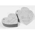 thumbnail image 4 of Inkdotpot Silver Foil Paper Hang Tags Thanks For Celebrating The Bride To Be Bridal Shower Favor Tags 50 Pieces, 4 of 6