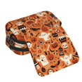 thumbnail image 4 of Kdxio Halloween 2 for Double Compartment Pen Case Oxford Organizer with Zipper Pockets for Students Artists, 4 of 7