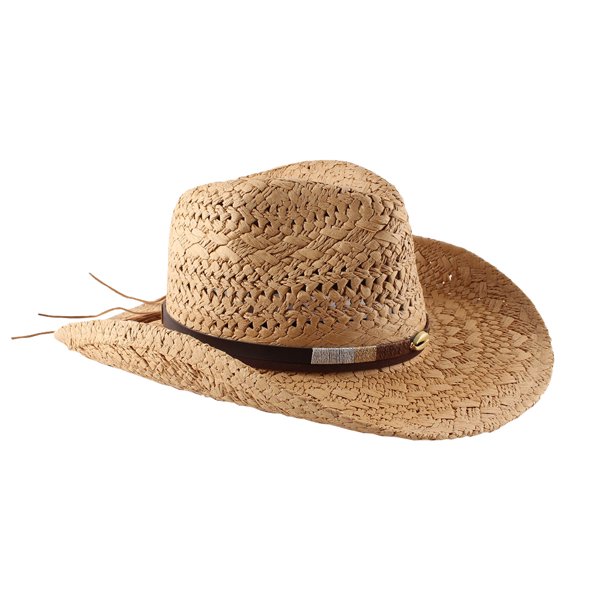 Qarigey Sombrero de sol tejido transpirable para hombres y mujeres, gorras de playa con visera rizada, Color sólido, moda Unisex, sombreros de verano Sombreros Qarigey AP012502-01