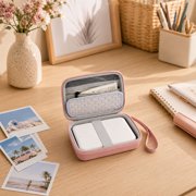 Katia Case for Canon Ivy 2 Instant Camera Printer, Wireless Smartphone Printer Carrying Case, Rose Gold (Case Only)