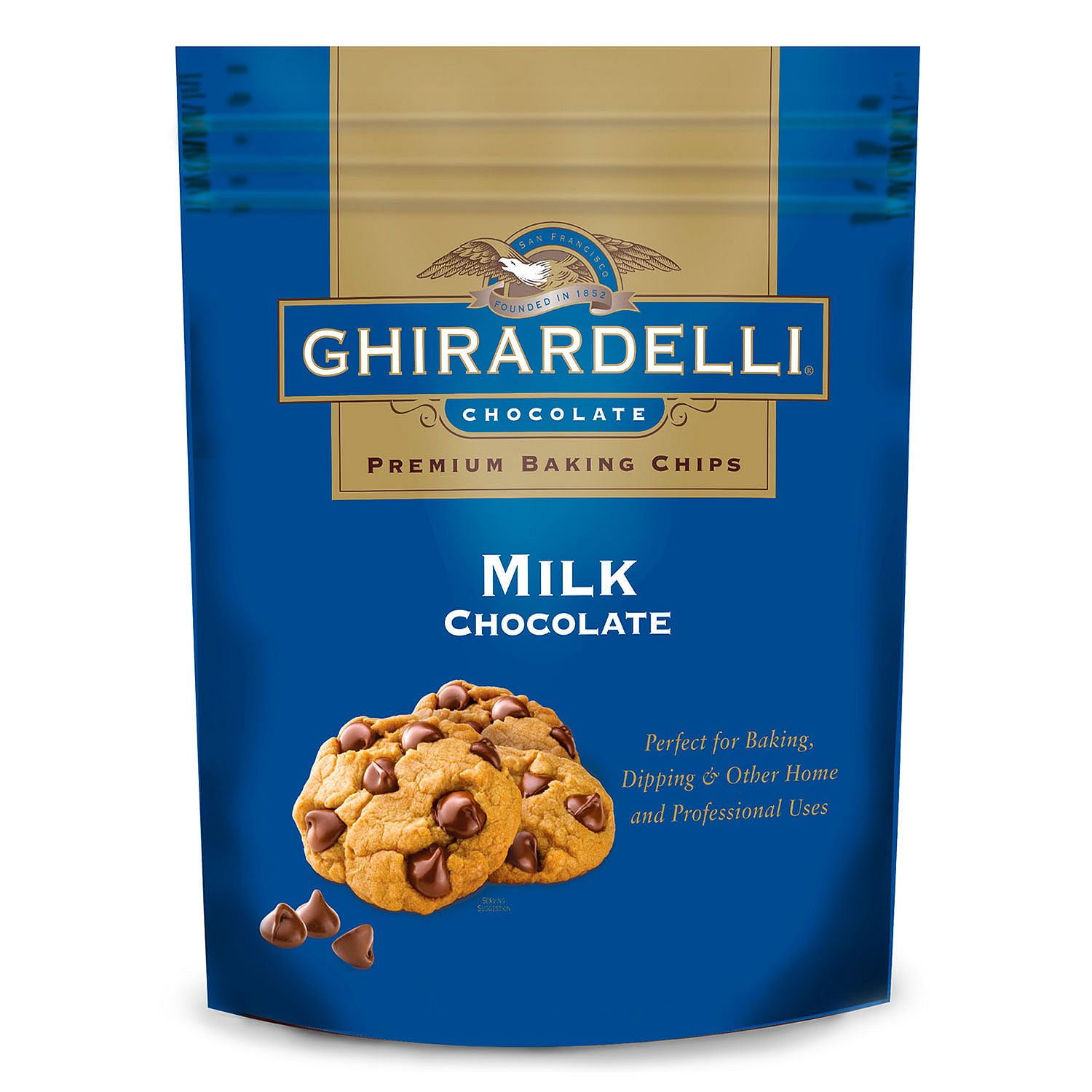 Ghirardelli Milk Chocolate Baking Chips (33 oz.) by CHOCOLADEFABRIKEN LINDT & SPRUNGLI AG